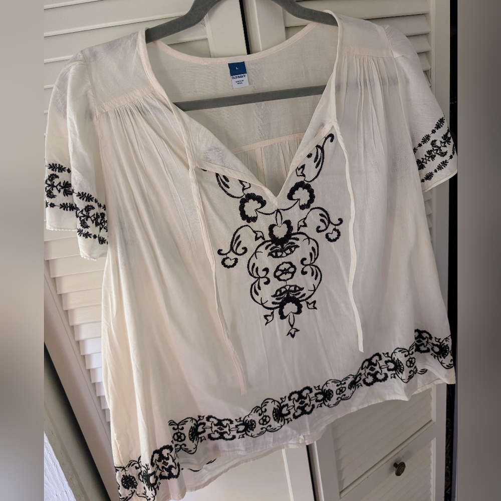 Baby Doll Boho Top